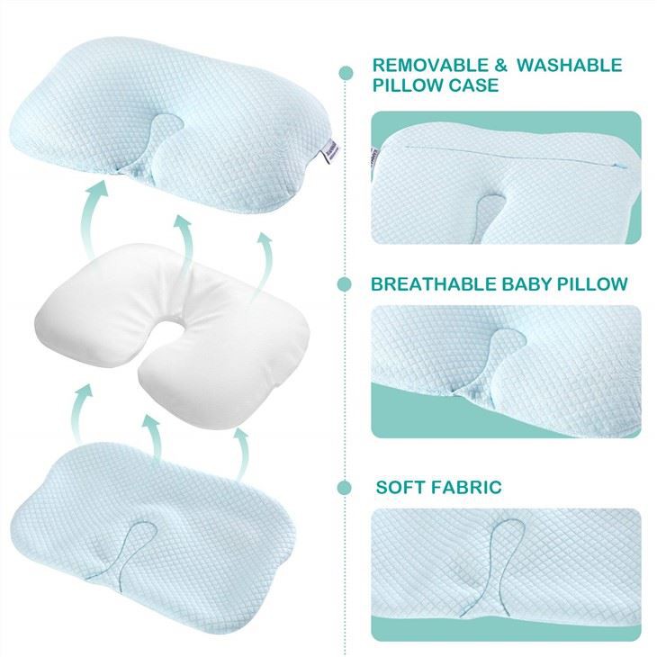 Flat Head Newborn Pillow